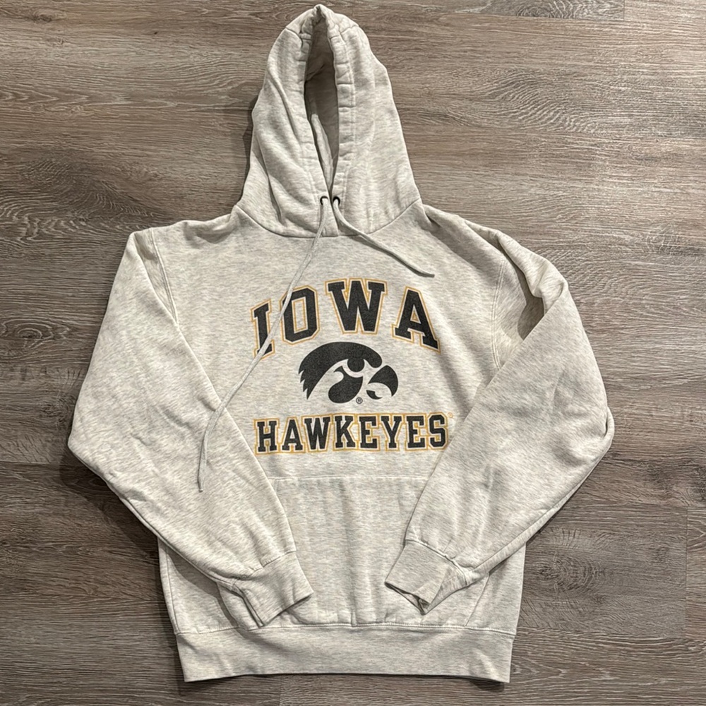 Iowa Hawkeyes Gray Hoodie